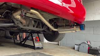 NB Miata Megan racing axle back exhaust [upl. by Parke]