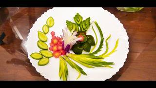 Super Salad Decoration IdeasHandmadeFood Decoration IdeasBeautiful Veg designFood ArtEasy Make [upl. by Concha284]