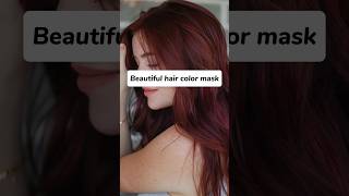 Reddish brown hair color mask Natural hair color mask stop hair fall shorts [upl. by Swetlana870]