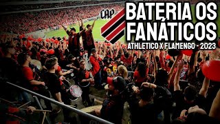 🥁 Bateria OS FANÁTICOS torcida organizada aquece para Athletico Paranaense x Flamengo [upl. by Joelle]