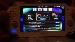 PS Vita Foreign Apps running at PS Vita [upl. by Layol]