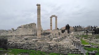 Temple of Apollo Didim Aydin Province Turkey Asia [upl. by Furtek852]