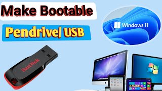 How to Create Bootable USB Windows 10  How to Install Windows from USB  Rufus Bootable USB Drive [upl. by Nutter32]