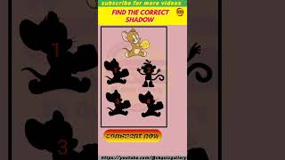 Mickey mouse 🐁 correct shadow 😱 logicalriddles [upl. by Heilner404]