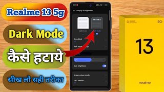 realme 13 5g Dark Mode Ko Kaise Hataye realme 13 5g Dark Mode Band Kaise Karen [upl. by Hewitt72]