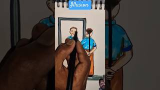 drawing illusionism art illustion painting magicillusions artist illusionist cartoon [upl. by Hinman]