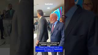 PRESIDENTE LULA MARCA PRESENÇA EM REUNIÃO DO G20 SOCIAL [upl. by Edwards]