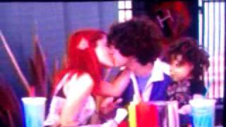 Cat Ariana Grande kisses Robbie Matt Bennett [upl. by Bohlin]