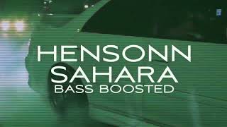 HensonnSahara slowed reverb bass boosted😈😎 [upl. by Tnecnev795]