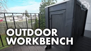 Build a Mobile Workbench for Outdoors [upl. by Adnih730]