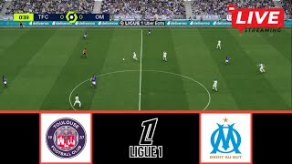 TOULOUSE VS OLYMPIQUE MARSEILLE  LIGUE 1 20242025  FOOTBALL LIFE 2024 [upl. by Nylkcaj]