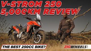 5000km Report  Suzuki VStrom 250 SX Long Term Review Video  5 Dislikes amp 6 Likes [upl. by Farrish]