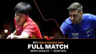 FULL MATCH  Wang Chuqin vs Darko Jorgic  MS SF  WTTFukuoka 2024 [upl. by Sirovart673]