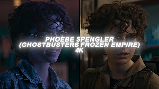 phoebe spengler scenepack ghostbusters frozen empire 4k [upl. by Shauna]