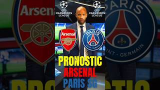 Pronostic Arsenal ParisSG 🤩 [upl. by Doubler341]