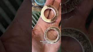 Making antler hoop earrings [upl. by Icul]