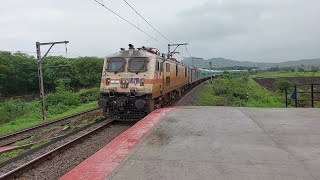 TiruchchirappalliShri Ganganagar Humsafar Led By PushPull Technology Equipped BRC WAP7 [upl. by Airekahs]