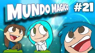 TROLLEANDO A LUNA  MUNDO MAGICO Ep21  Serie Minecraft con DANGELISA y Sylkeka [upl. by The351]