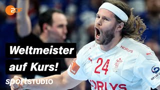 Dänemark – Island Highlights  HandballEM 2022  sportstudio [upl. by Garfield]