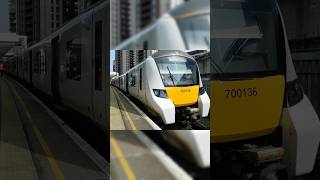 Thameslink Class 700 Departing East Croydon [upl. by Ahsilahs899]