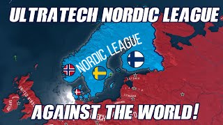 HOI4 Sweden Nordic League  UltraTech country VS World  HOI4 Timelapse  hoi4 timelapse [upl. by Morganne]