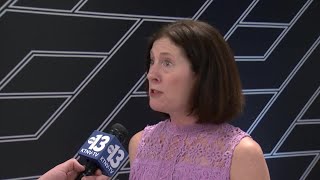 FULL INTERVIEW Las Vegas Grand Prixs Lori NelsonKraft explains changes to 2024 race [upl. by Gracye]