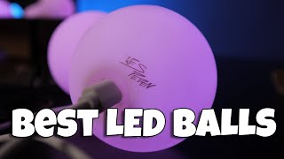 Glow0 Wes Peden LED Juggling balls unboxing amp review [upl. by Ayila431]