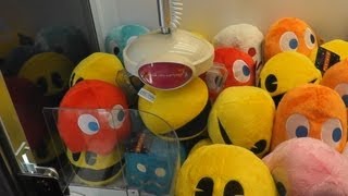 Claw Machine Winning PAC Man  8 More Wins [upl. by Eidnalem]