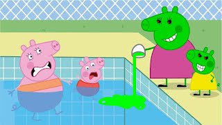 Zombie Apocalypse Zombies Appear At The Maternity Hospital🧟‍♀️  Peppa Pig Funny Animation [upl. by Esbensen]