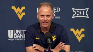 WVU Womens Basketball  Coach Kellogg Press Conference Sept 25 [upl. by Virgilia]