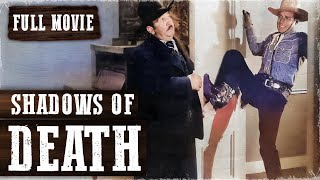 SHADOWS OF DEATH  Buster Crabbe Al St John  Full Western Movie  English  Free Wild West Movie [upl. by Eniamurt]