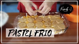 Pastel Frío rápido fácil y sin horno  ¡A Cocinar con Karla  Fem Life [upl. by Nahgeem]