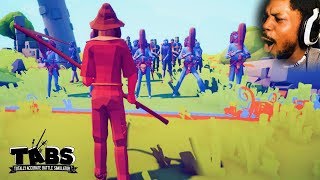 IM GETTING TOO HYPE PLAYING THIS  TABS Totally Accurate Battle Simulator 2 [upl. by Naejamron660]