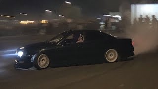 600 BHP Toyota Chaser JZX100  Drifting Burnouts amp 1JZ Sounds [upl. by Ateekan]