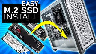 How to Install an NVMe or SATA M2 SSD in a PC [upl. by Leirraj]