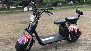 Moto elétrica scooter 2000w [upl. by Aicargatla]