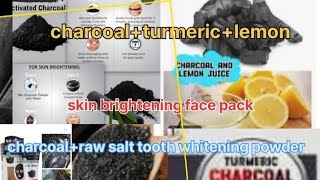 charcoal benifit for skin teeth and digestion [upl. by Eyatnod115]