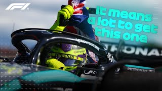 Lewis Hamilton’s Phenomenal Home Win And The Best Team Radio  2024 British Grand Prix  Paramount [upl. by Mullen]