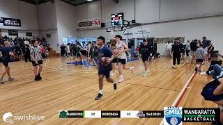 Echuca Junior Basketball Tournament 2024  U18 Boys 1 WARRIORS VS WODONGA [upl. by Lawtun684]