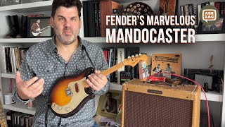 Fenders Marvelous Mandocaster  The Vintage Fender Electric Mandolin  Ask Zac 205 [upl. by Reve]