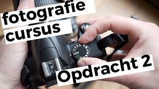 Fotografie cursus in het Nederlands voor beginners opdracht 2 portretfotografie [upl. by Ferwerda]