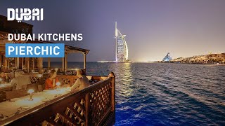 Dubai Food Discover Italian Restaurant Pierchic [upl. by Erialb960]