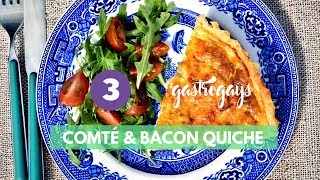 Comté amp Bacon Quiche  GastroGays  Six OClock Show [upl. by Keyek578]