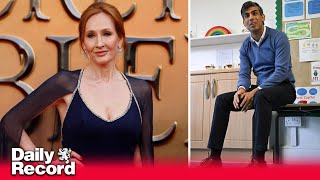 Rishi Sunak backs JK Rowling after attack on Scotlands new Hate Crime Act [upl. by Nohsram286]