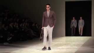 Giorgio Armani  2015 Spring Summer Menswear Collection [upl. by Jehiah]