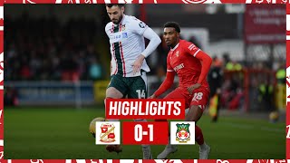 Match Highlights Swindon Town vs Wrexham [upl. by Jermaine361]