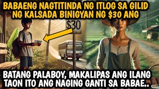 BABAENG NAGTITINDA NG ITLOG BINIGYAN NG 30 ANG BATANG PALABOY MAKALIPAS ANG 15 TAON NAKATANGGAP [upl. by Fruin]