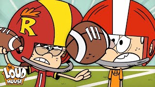 Loud House Most Sporty Moments 🏈⚽️🎮  The Loud House [upl. by Airun]