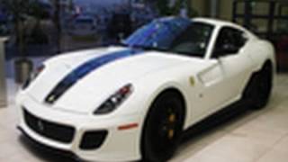 White Ferrari 599 GTO [upl. by Aneerahs]