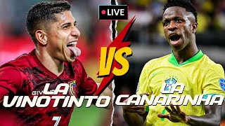 PREVIA EN VIVO  ALINEACIONES PROBABLES  VENEZUELA VS BRASIL [upl. by Barrington]